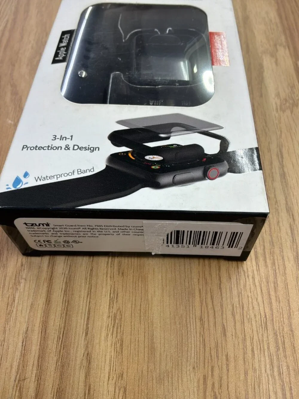 Smart Guard 3-in-1 Apple Watch Band + Bumper Case + Screen Protector (38mm)